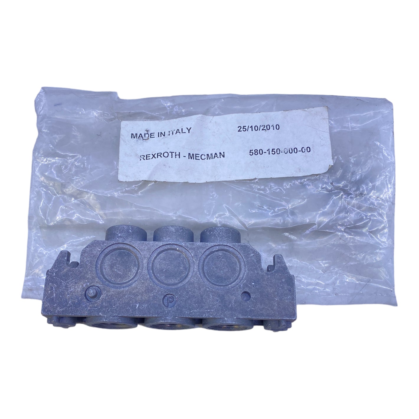 Rexroth 580-151-000-0 end plate -1...16 bar 