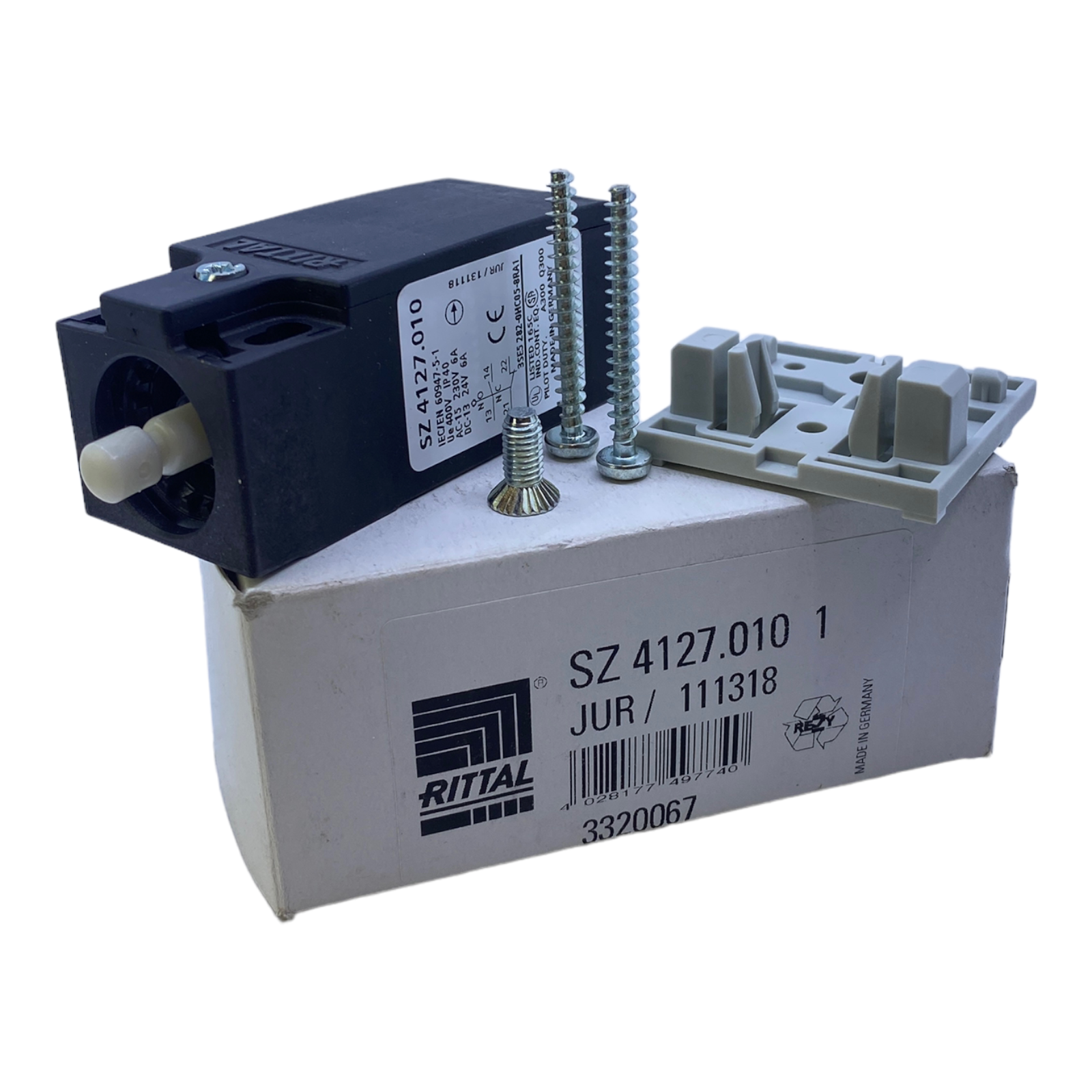 Rittal SZ4127.0101 Türschalter 240V AC 24V DC/AC 125V DC 8 A 1S /1Ö