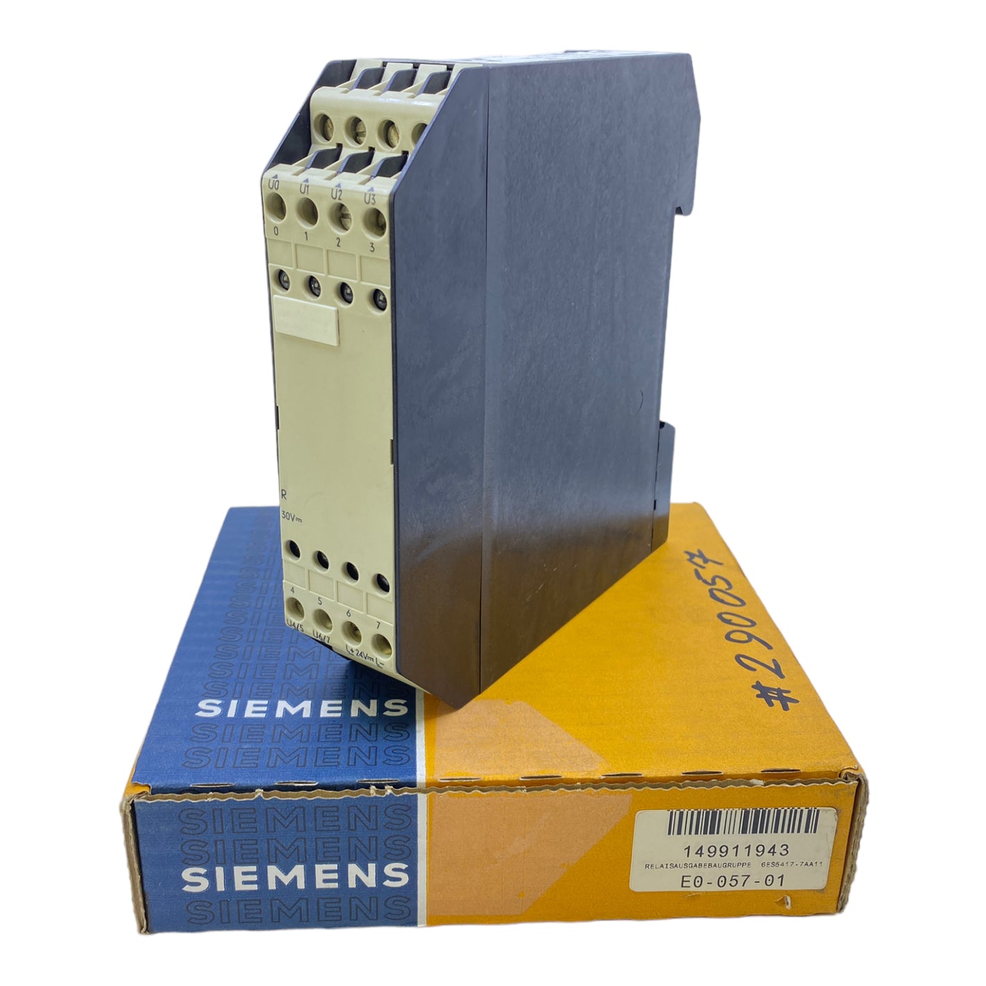 Siemens 6ES5417-7AA11 Relaisbaugruppe 30V