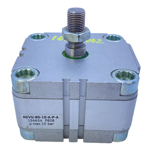 Festo ADVU-80-10-A-P-A Kompaktzylinder 156654 doppeltwirkend 0,6 bis 10 bar