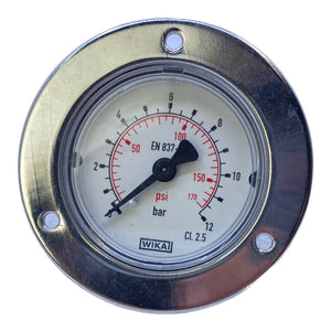 WIKA Cl2.5 pressure gauge 0-12 bar 0-170 psi 
