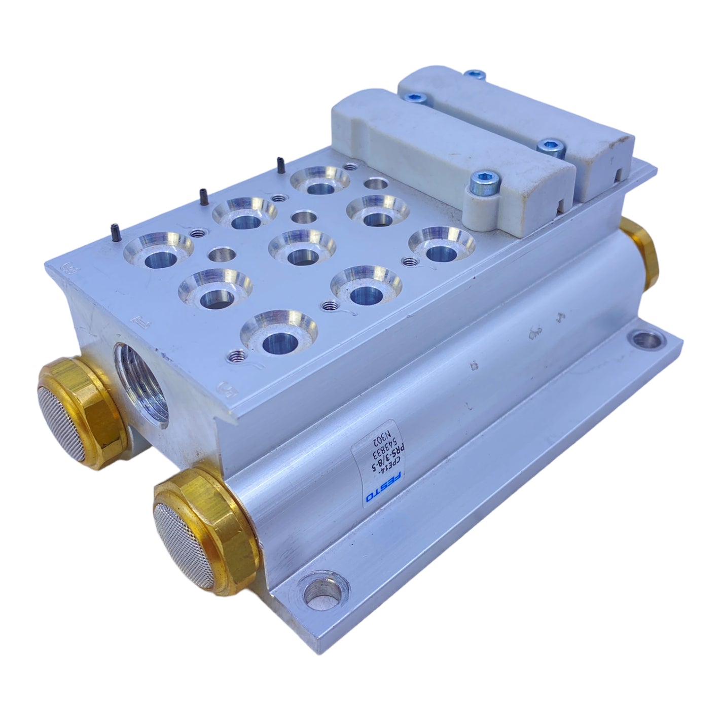 Festo CPE14-PRS-3/8-5 connection block 543833 -0.9 to 10 bar 