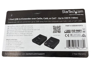 Startech USB2001EXT2 1 Port 2.0 Extender Cat5Cat6Cat7