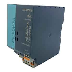 Siemens 3RX9502-0BA00 AS-Interface Power Supply 5A 120 V/230 V AC IP20