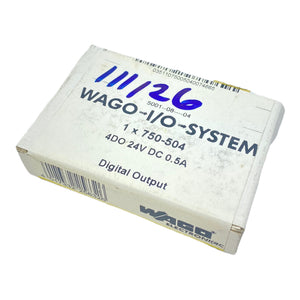 Wago 750-504 4-Kanal-Digitalausgang; DC 24 V; 0,5 A