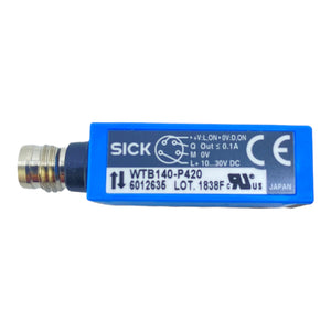 Sick WTB140-P420 Diffuse mode sensor 6012635, 10 V DC ... 30 V DC, IP67 