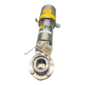 Guth PSOSi butterfly valve with control head DN40