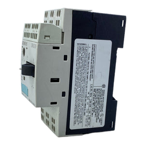 Siemens 3RV1011-1BA20 Motorschutzschalter 2 A 3 Eingänge 400 V 3RV1