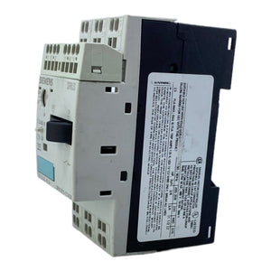 Siemens 3RV1011-1CA20 Motorschutzschalter 2,5 A 3 Eingänge 400 V 3RV1