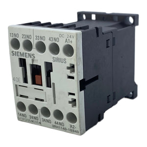 Siemens 3RH1140-1BB40 contactor relay 4 NO contacts 10 A 3RH1 PU: 2 pcs 