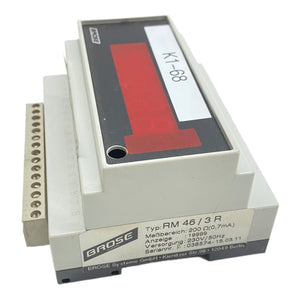 Brose RM46/3R display module 230V 50Hz 0.7mA