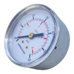 Spriano pressure gauge 10-60 PSI 
