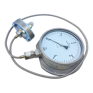 Wika 316SS pressure gauge gauge 0-4 bar 