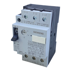 Siemens 3VU1300-1MG00 Leistungsschalter 1 - 1,6A 50/60Hz 415V
