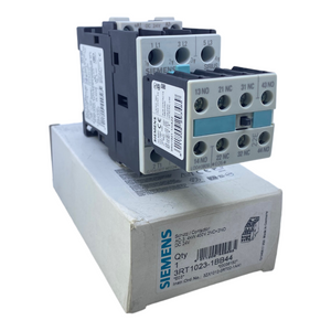 Siemens 3RT1023-1BB44 power contactor AC-3 4kW 400V 2NC+2NO 24V DC 