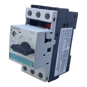 Siemens 3RV1021-1GA15 circuit breaker 4.5...6.3 A 1N0+1NC 
