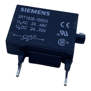 Siemens 3RT1926-1BB00 Varistor 24...48V AC 24...70V DC 
