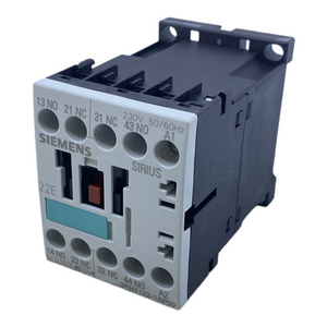 Siemens 3RH1122-1AP00 auxiliary contactor 230V AC 50/60Hz 2NO+2NC 