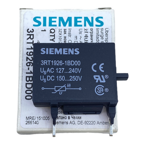 Siemens 3RT1926-1BD00 Varistor 127...240V AC / 150...250V DC