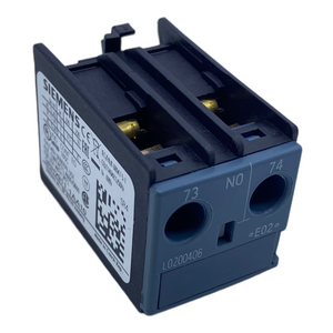 Siemens 3RH2911-1AA10 Hilfsschalter frontseitig 1-polig 10A 240V