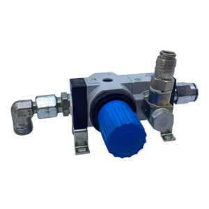 Festo FRZ-D-MINI distributor block 162786 +LR-D-7-MINI 127301 16 bar 7 bar