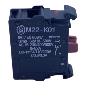 Moeller M22-K01 Kontaktelement 230/400/500V AC 6/4/2A VE: 31stk