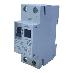 Siemens 5SU3767-0KW06 residual current circuit breaker 230V 30mA 