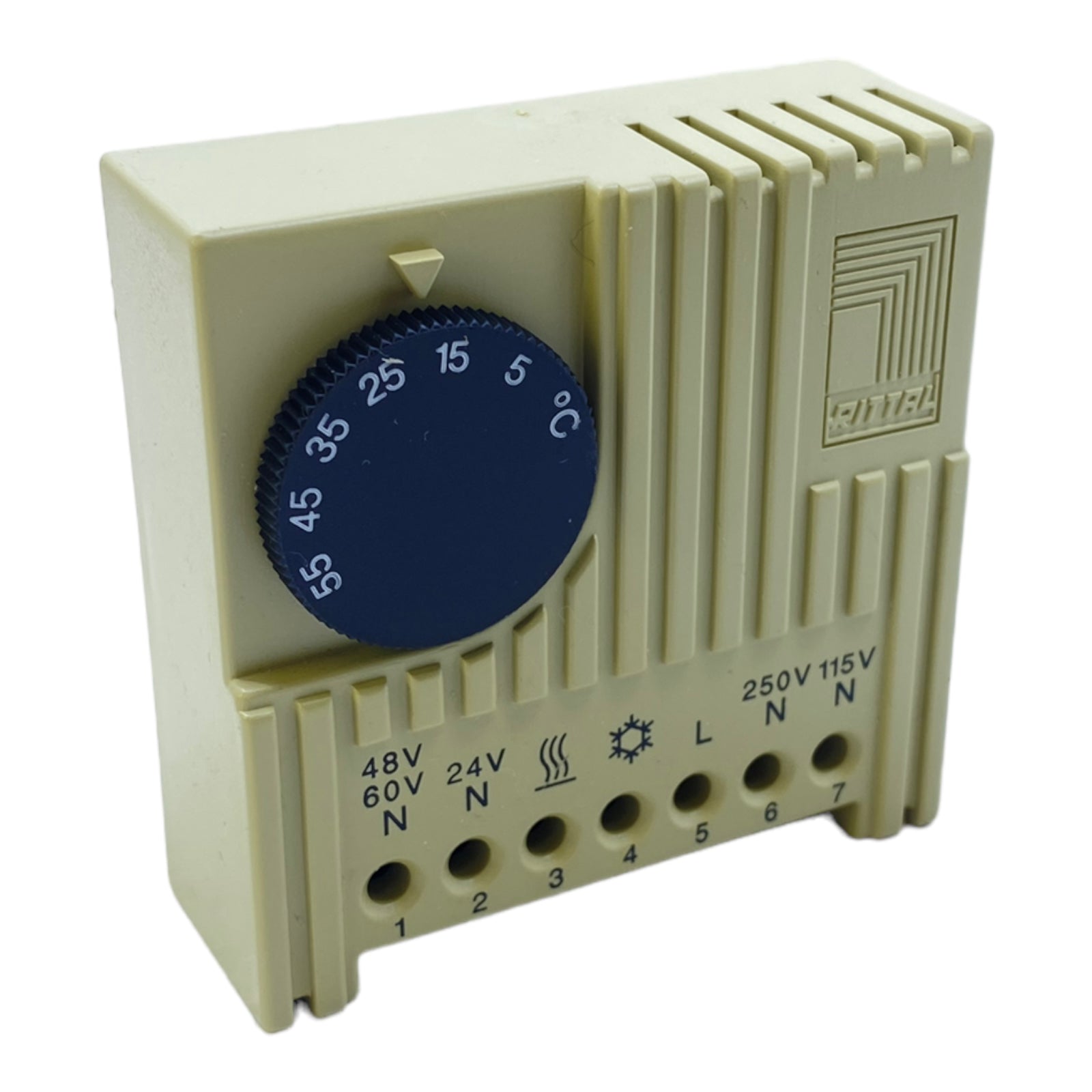 Produktbild von QUARKZMAN Mechanischer Schalter-Thermostat KTO011 – -10 Bis +50 °C Einstellbar, NC, 15 A – Für Schaltschränke & Verteilungen