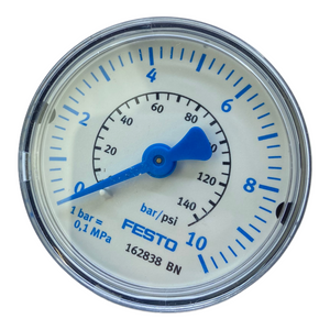Festo MA-50-10-1/4-EN pressure gauge 162838 0 to 10 bar 