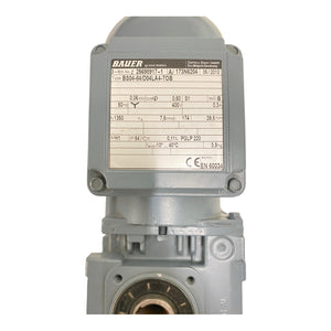 Bauer BS04-84/D04LA4-TOB gear motor 0.06kW 400V 0.3A 50Hz 