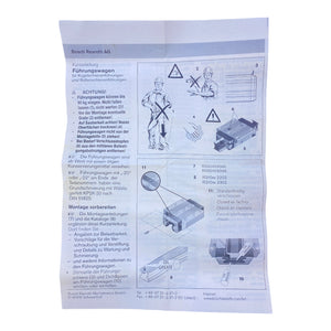 Rexroth R165129320 guide carriage 
