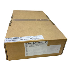 Schurter FMAD-0F34-3602 three-phase filter 275/480V AC 50/60Hz 