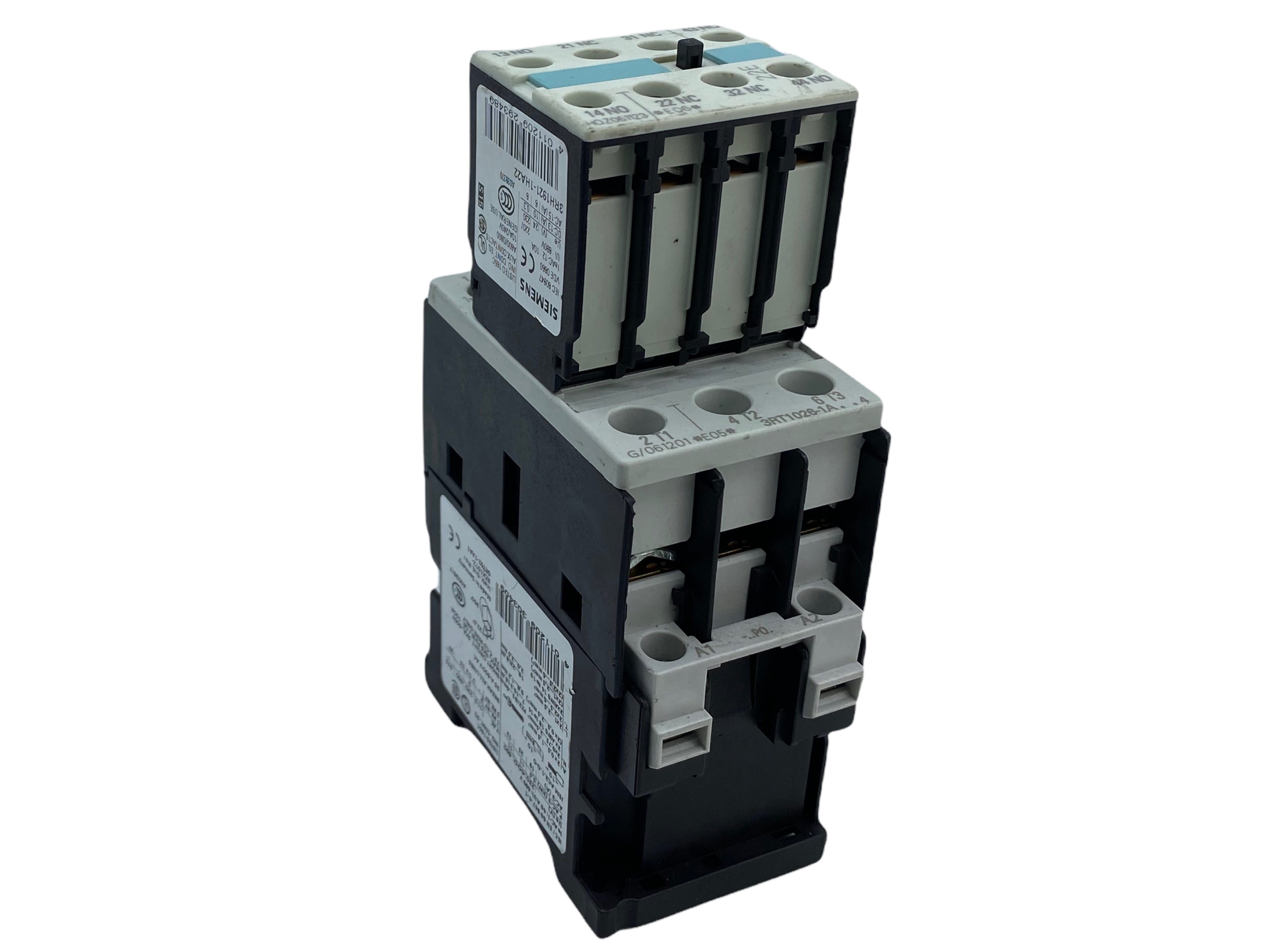 Siemens 3ZX1012-0RT02-1AA1 with 3RH1921-1HA22 contactor