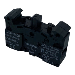 Siemens 3SB3400-0B switching element with 1 switching element PU: 2 pieces 