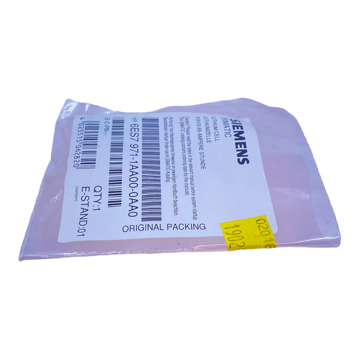 Pufferbatterie für S5 115U SPS CPU wie SIEMENS 6ES5 9800AE11 Pufferbatterie für S5 115U SPS CPU wie SIEMENS 6ES5 9800AE11