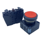 Siemens 3SB3201-0AA21 pushbutton 1NO+1NC red non-illuminated 400V 10A 6A/230V 