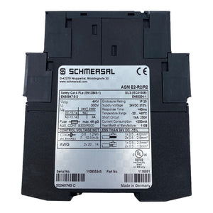 Schmersal ASM-E2-R2/R2 Sicherheitsmonitor, Überwachung