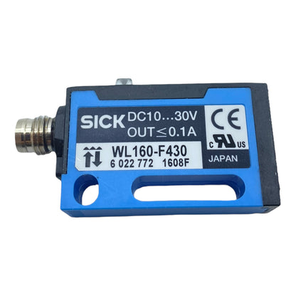 Sick WL160-F430 photoelectric reflex switch 6022772 10 V DC ... 30 V DC IP67 