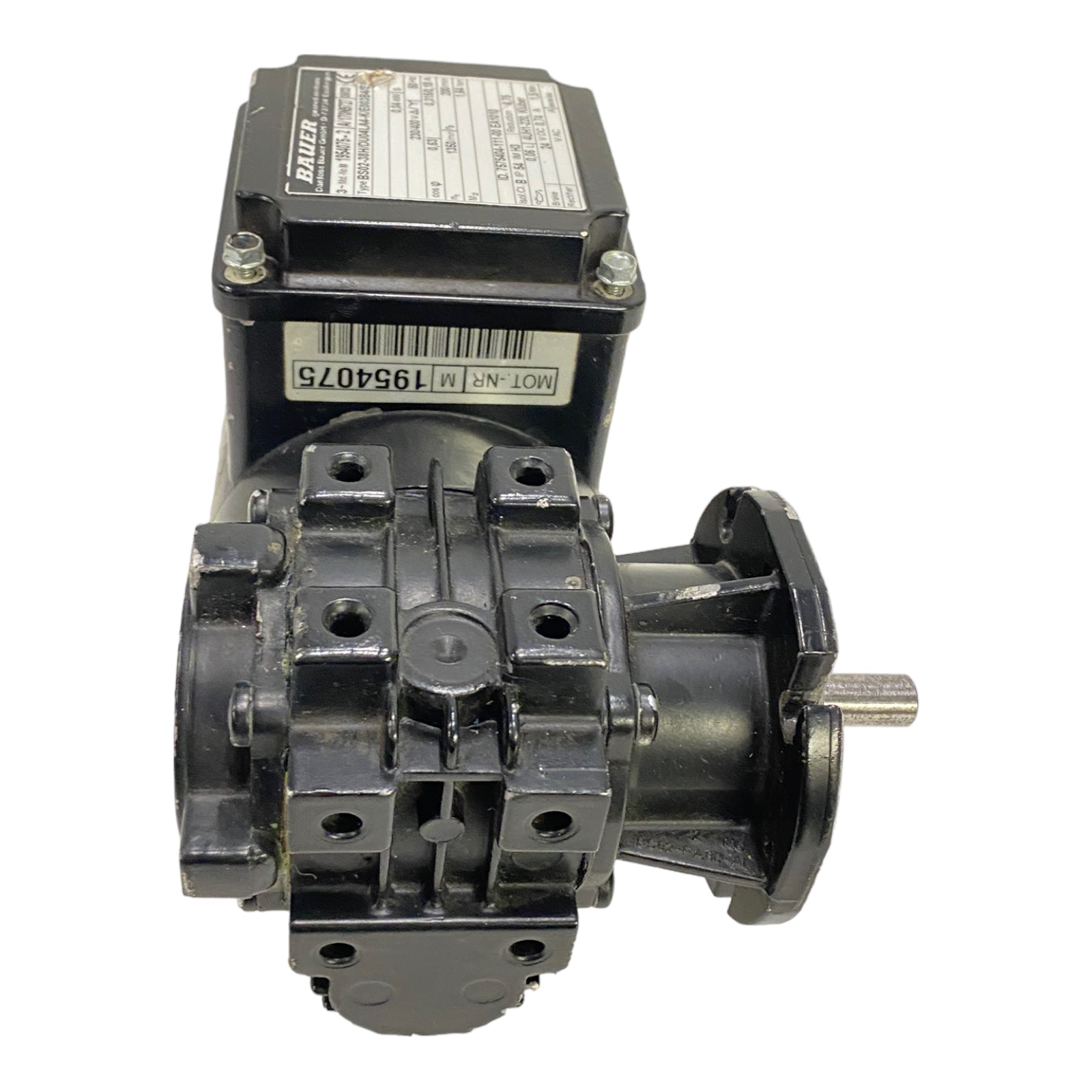 Bauer BS02-38H/DU04LA4-K/E003B4/SP gear motor 230/400V