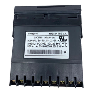 Honeywell UDC1700 Micro-Pro Universal Digital Controller Pester TC911 