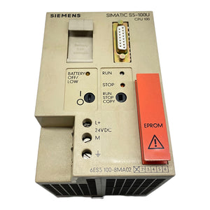 Siemens 6ES5100-8MA02 Zentralbaugruppe 24V DC 1A