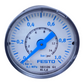 Festo MAP-40-1-1/8-EN precision pressure gauge 161126 0 to 1 bar 