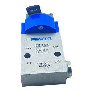 Festo SVS-3-1/8 front panel valve 10190 3.5 to 8 bar 