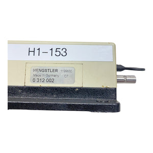 Hengstler 0-312-002 revolution counter 1199830 with key reset 7 digits 