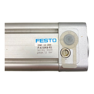 Festo DNC-32-200-PA-50K8-R3 standard cylinder 163302 pmax. 12 bars