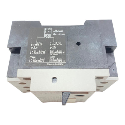 Siemens 3VU1300-1TJ00 circuit breaker 2.4 - 4A 11E 1NO+1NC 