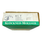 Klöckner-Moeller VDE0550 Schalter 220-240V 50/60Hz VE: 4stk