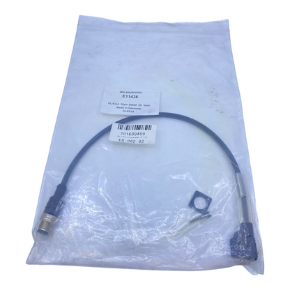 Ifm E11436 connection cable with valve connector 24V AC/DC 