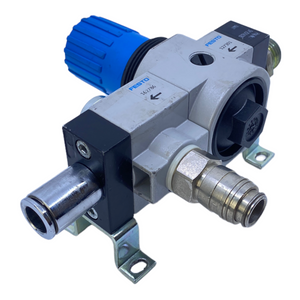 Festo FRZ-D-MINI distributor block 162786 +LR-D-7-MINI 127301 16 bar 7 bar