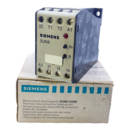 Siemens 3UN6020 Motorschutz 24V DC 1S+1Ö 1,5A 220V